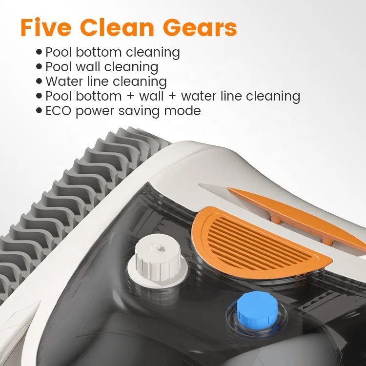 Electric Automatic Suction Robot Vacuums Swimming Pool Cleaning Inground Wall Climbing Accessories Included