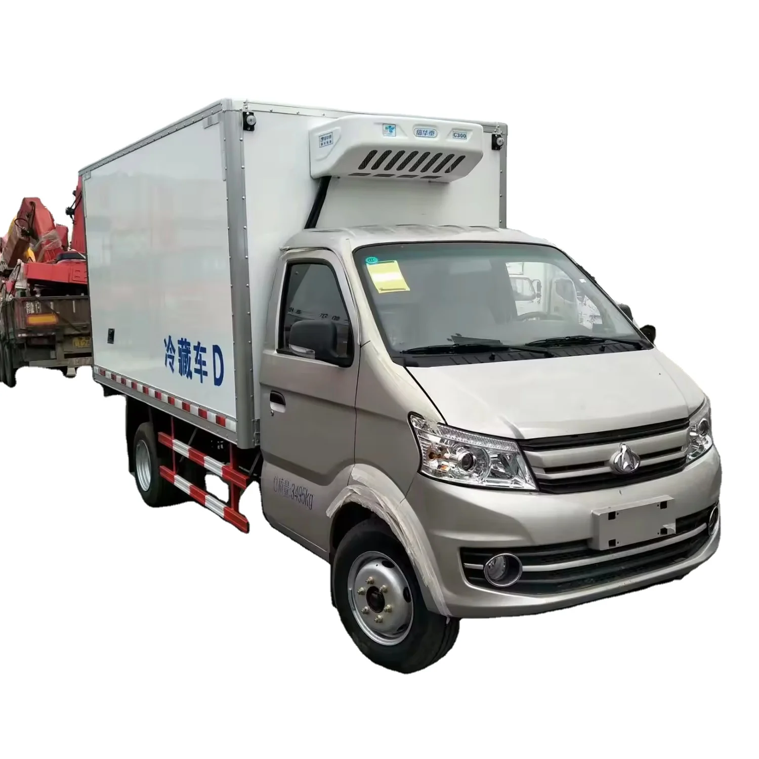 foton brand 2.6 m  mini  refrigerator car for meat transport