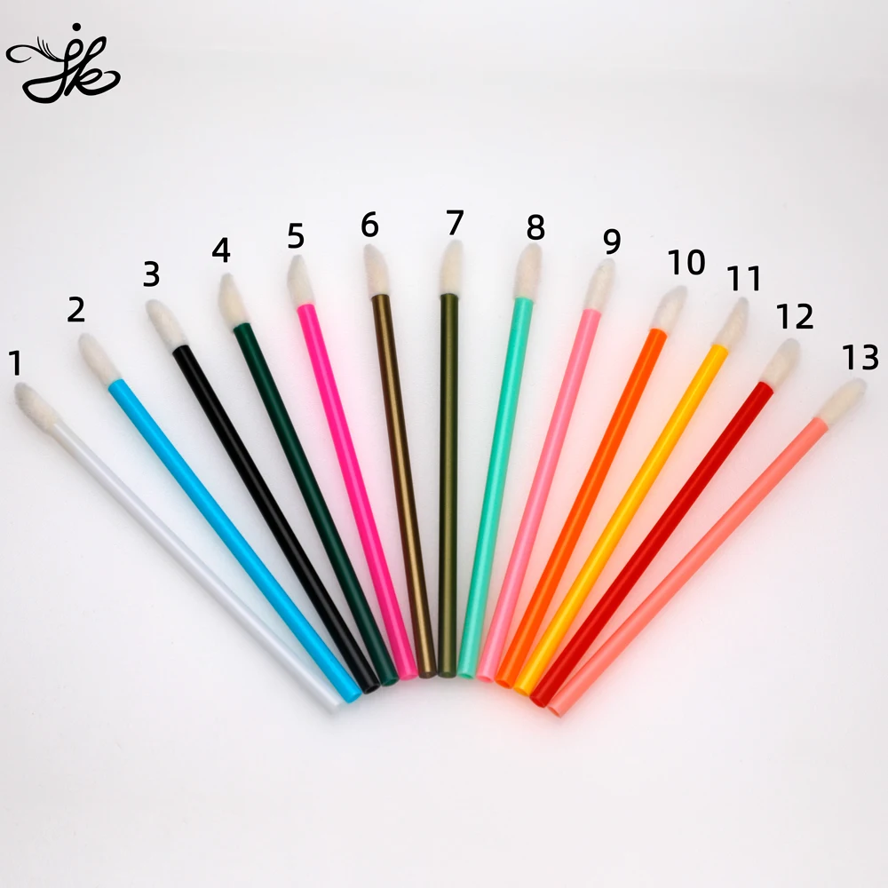 Personalized Makeup Disposable Inter Dental Gross Lip Stick Gloss Wands Brush