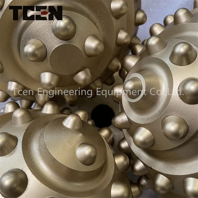 TCI Tricone bits with high grade tungsten carbide for underground rock well trenchless drilling
