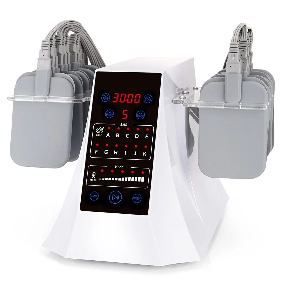 Estimulador Muscular Ems With Heat 20 Pairs Electro-Acupuncture Wave Electricsucker Muscle Stimulator Ems Fitness Machines