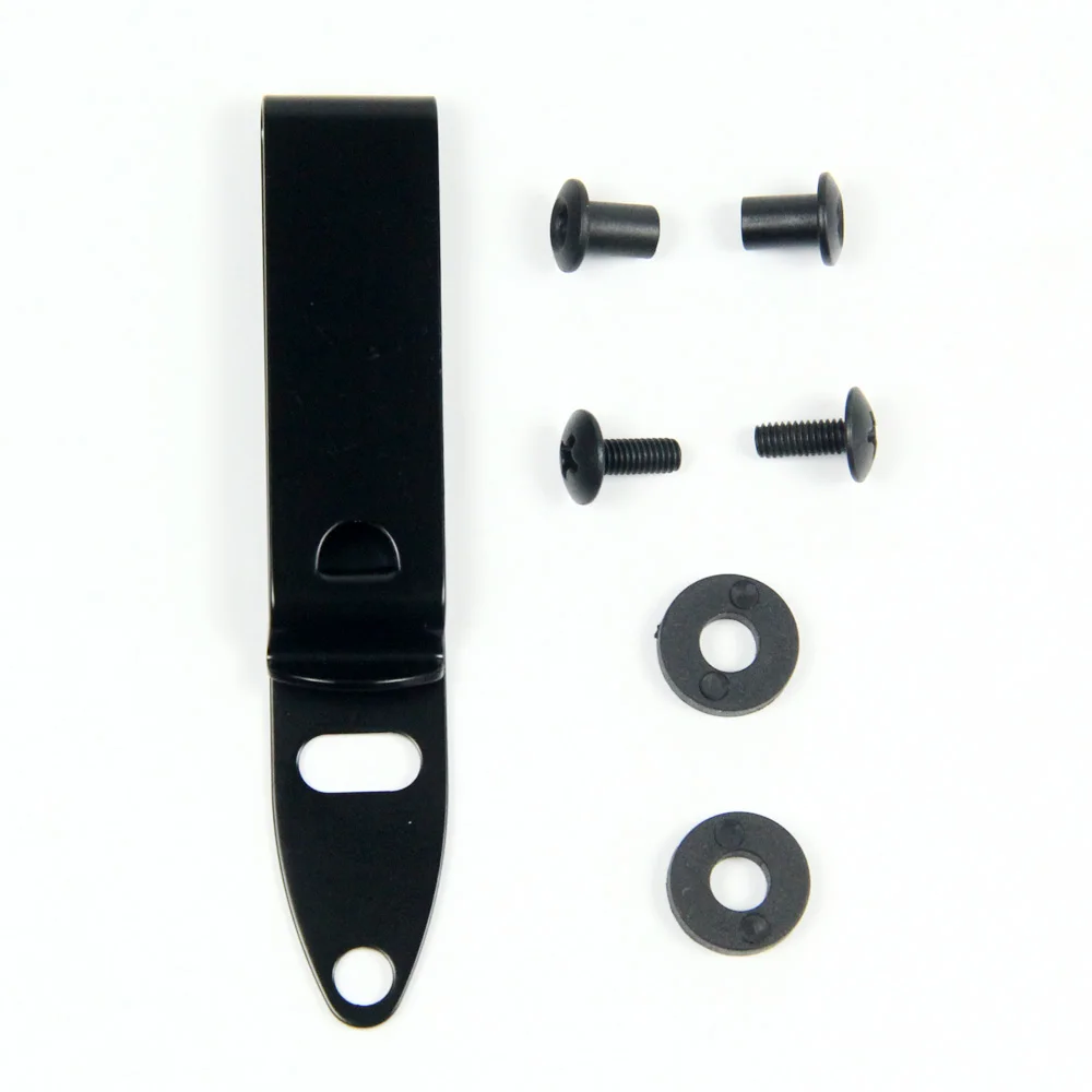 Stainless Steel Grip Hook Belt Clip Loop With Mounting Hardware for IWB  Kydex Leather Hybrid Holster