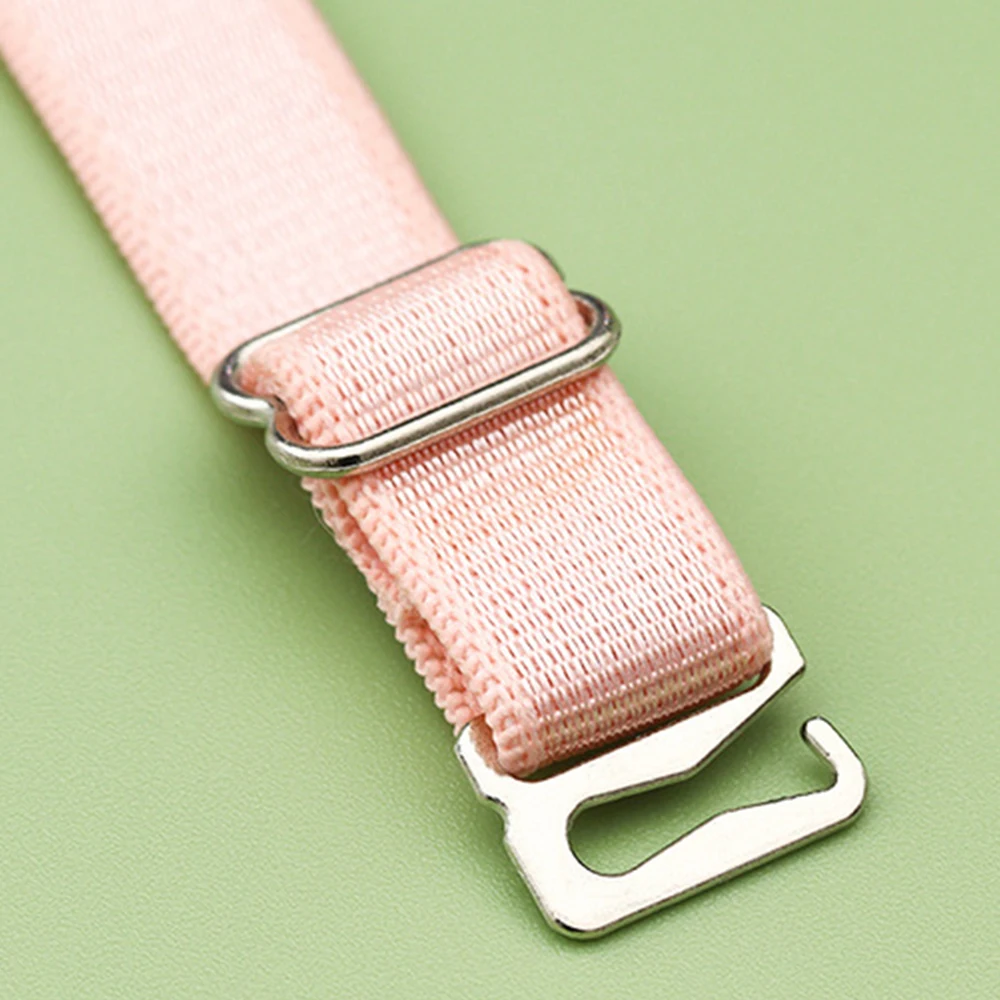 Hot Sales Stainless Steel Buckle Bra Shoulder Strap 1CM Sexy Underwear Wide Strap Non-Slip Bra Shoulder Strap