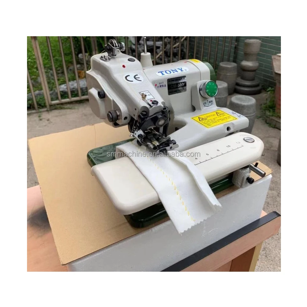 Chinese Taiwan TONYs CM-500 Industrial Desktop Blindstitch Machine