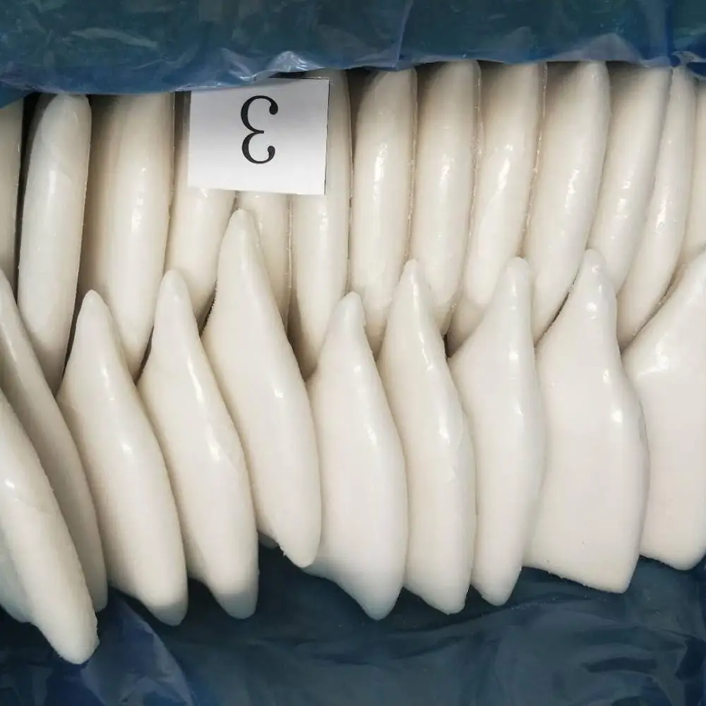 Трубка кальмара, размер 150-250 г, 30% глазированный гигас кальмар для США