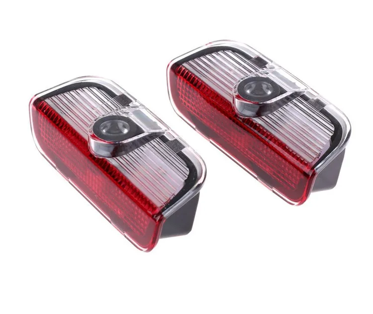 Car Led Door Light HD Logo Projector Ghost Shadow Welcome Lights Ground Courtesy Step Light for Volkswagen Plug and Play 5W