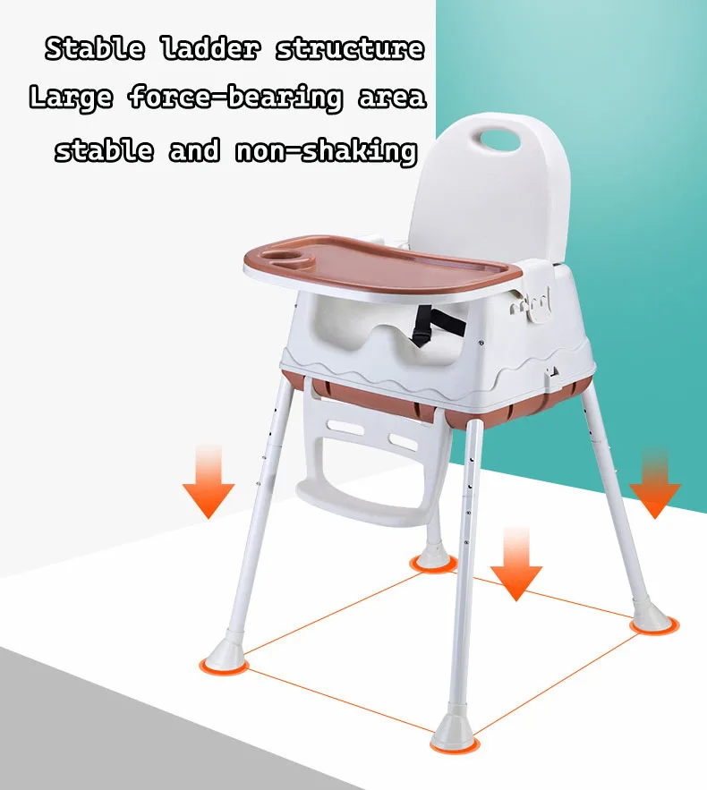 children adjustable height baby toddler table and chairs foldable baby feeding chair and table set baby high chair with wheels