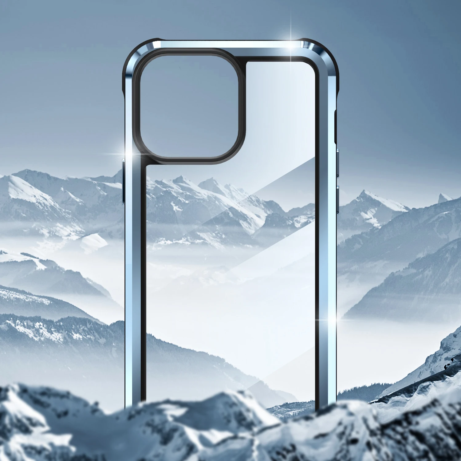 New 2 in 1 Heavy Duty Phone Case for iPhone 14 Pro Max Rugged Armor Metal Protective for iPhone 13 14 Clear Cases