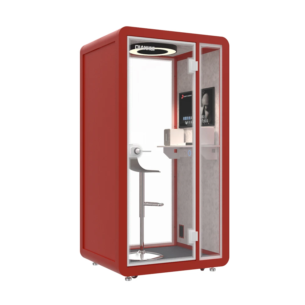 Customized 35 db office cabin soundproof pod office booth movable meeting booth for business area