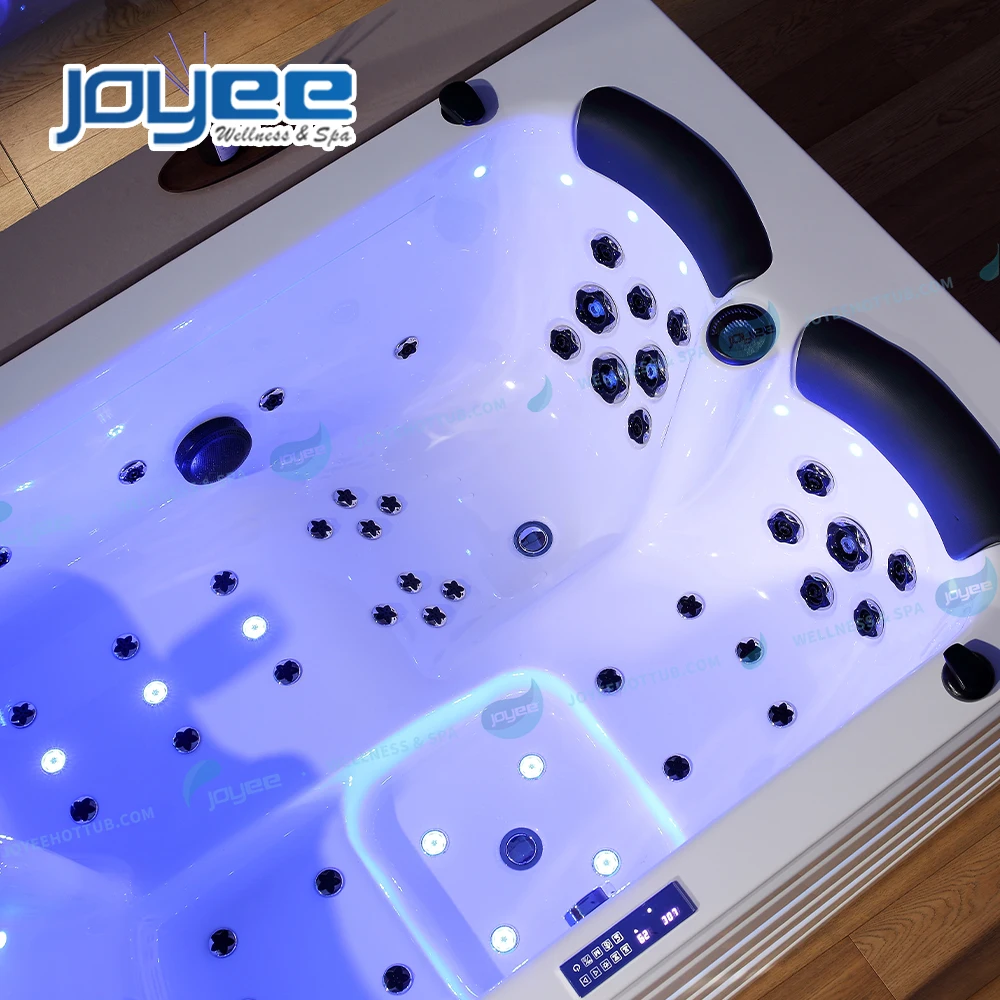 JOYEE Wholesale Control Indoor Spa 3 Person Balboa Hot Tub Spa Indoor Spa Big Massage Bathtub Whirlpool Acrylic Jacuzzier