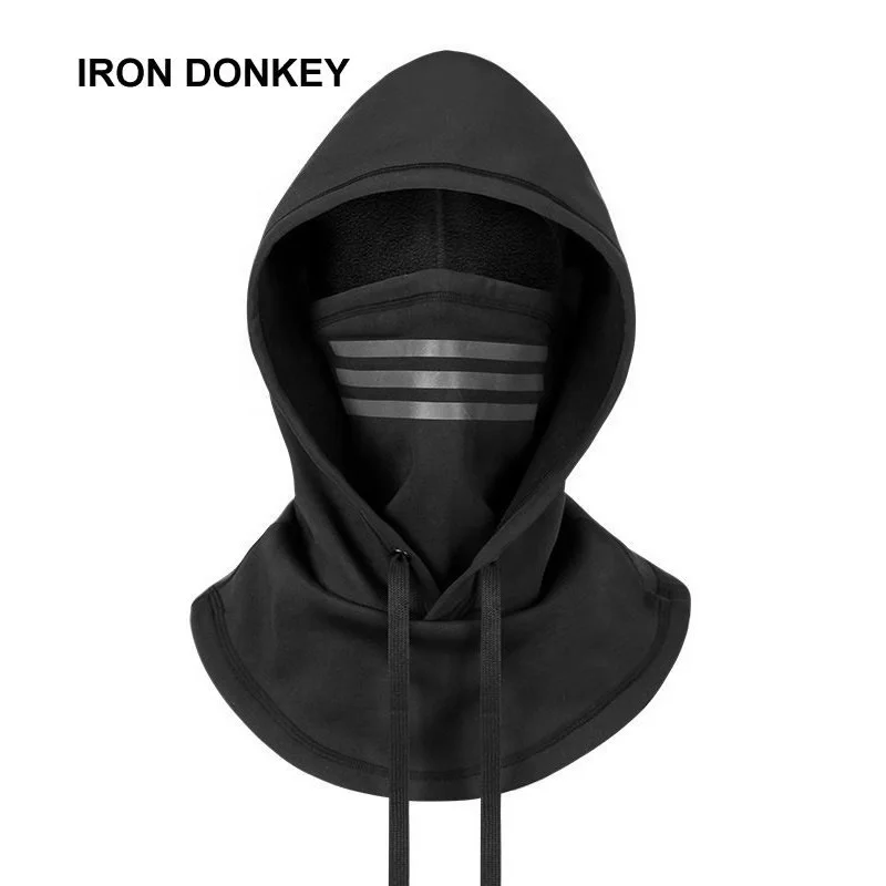 IRONDONKEY Winter Warm Full Face Balaclava Windproof Bicycle Riding Universal Winter Muffler Ski Mask Face Protection Mask Hood
