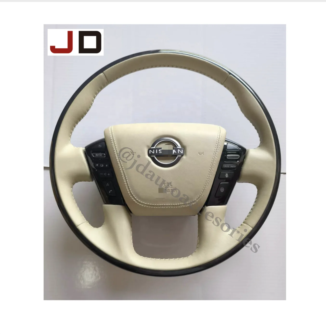 Полностью новый автомобильный деревянный руль JD для nissan патруль Y62 2021 2022