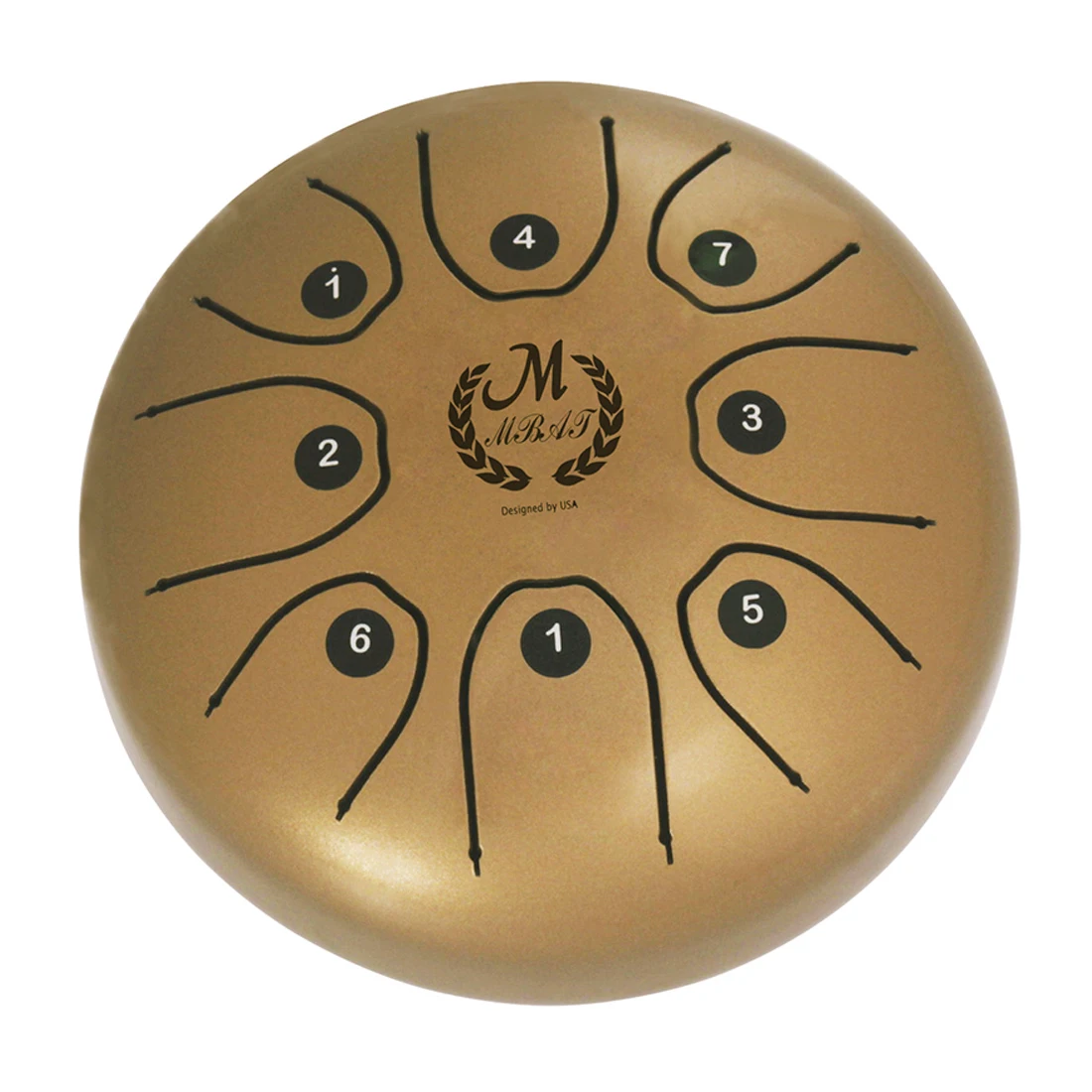 OA Pay Steel Tongue Drum 8 tune With Oxford Waterproof Cloth Bag 5.5 Inch Customize Acceptable