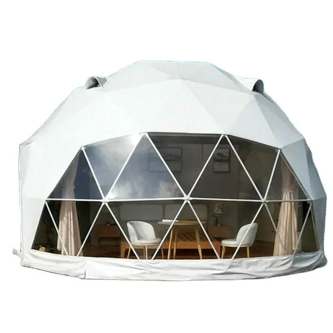 2023 New style big space villa outdoor hotel dome tent luxury resort safari  tent