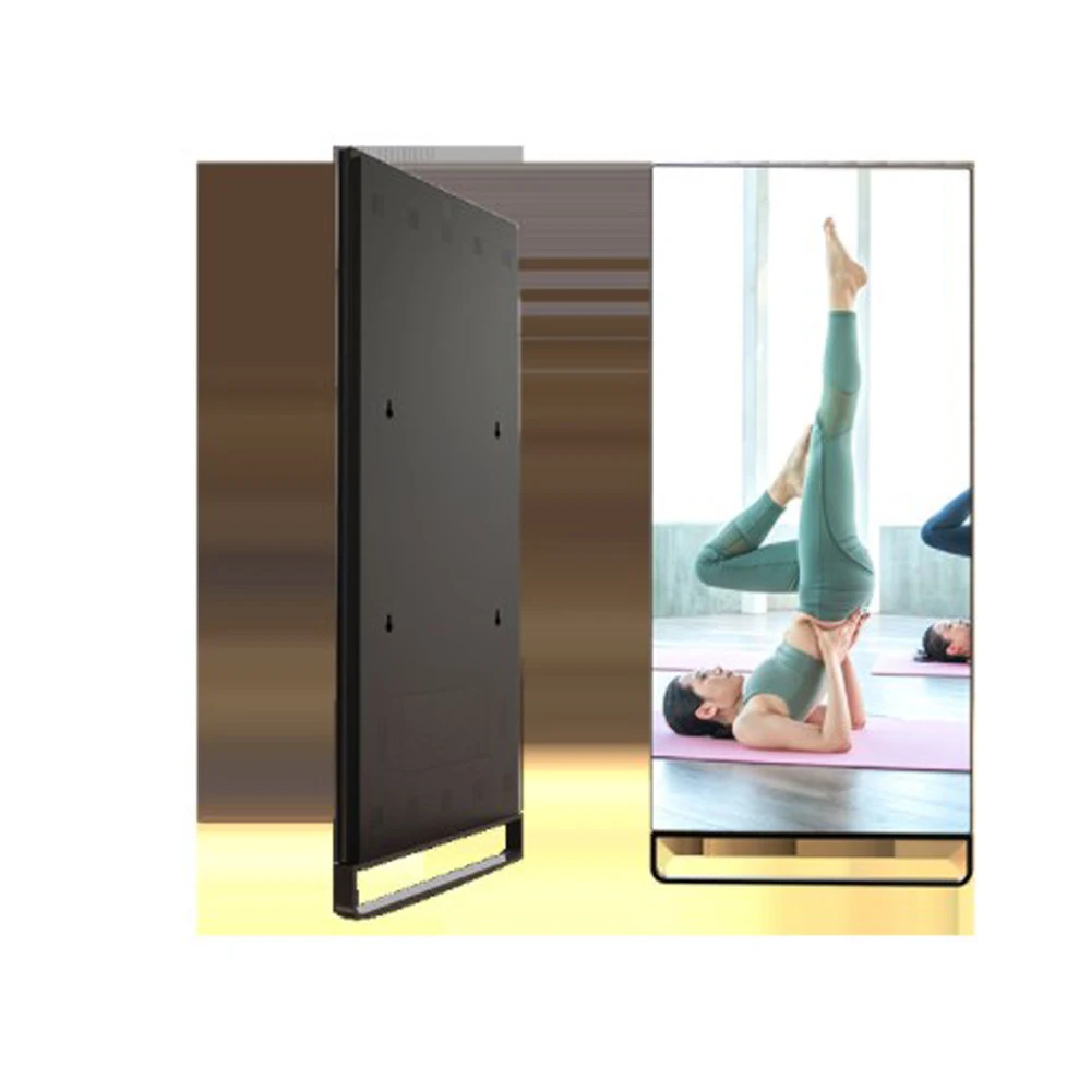 Smart exercise mirror gym fitness mirror with android OS