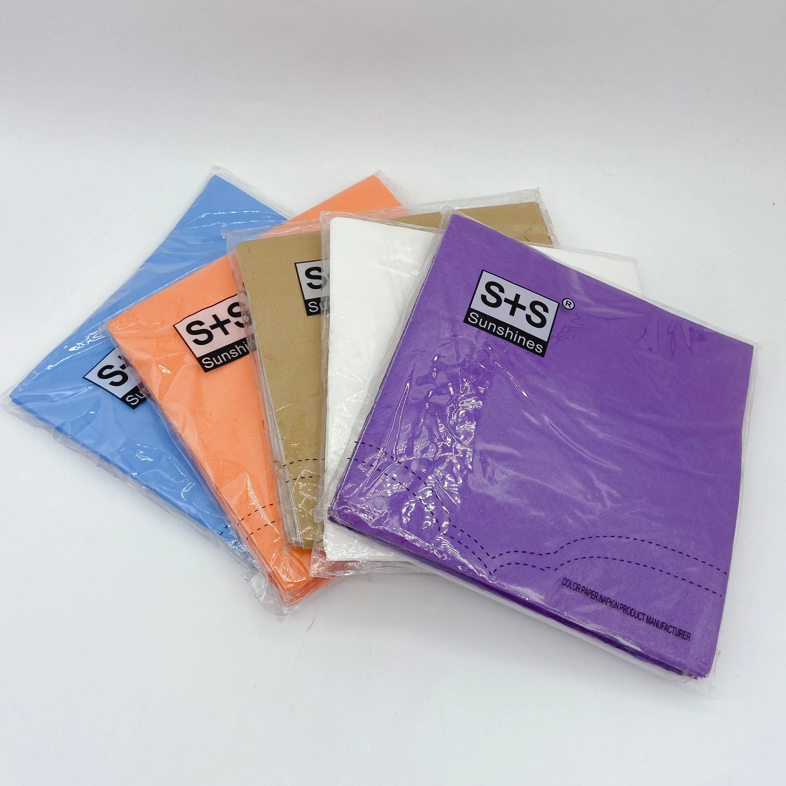 Качественная переработанная биоразлагаемая коричневая белая салфетка для пищевых продуктов 100%