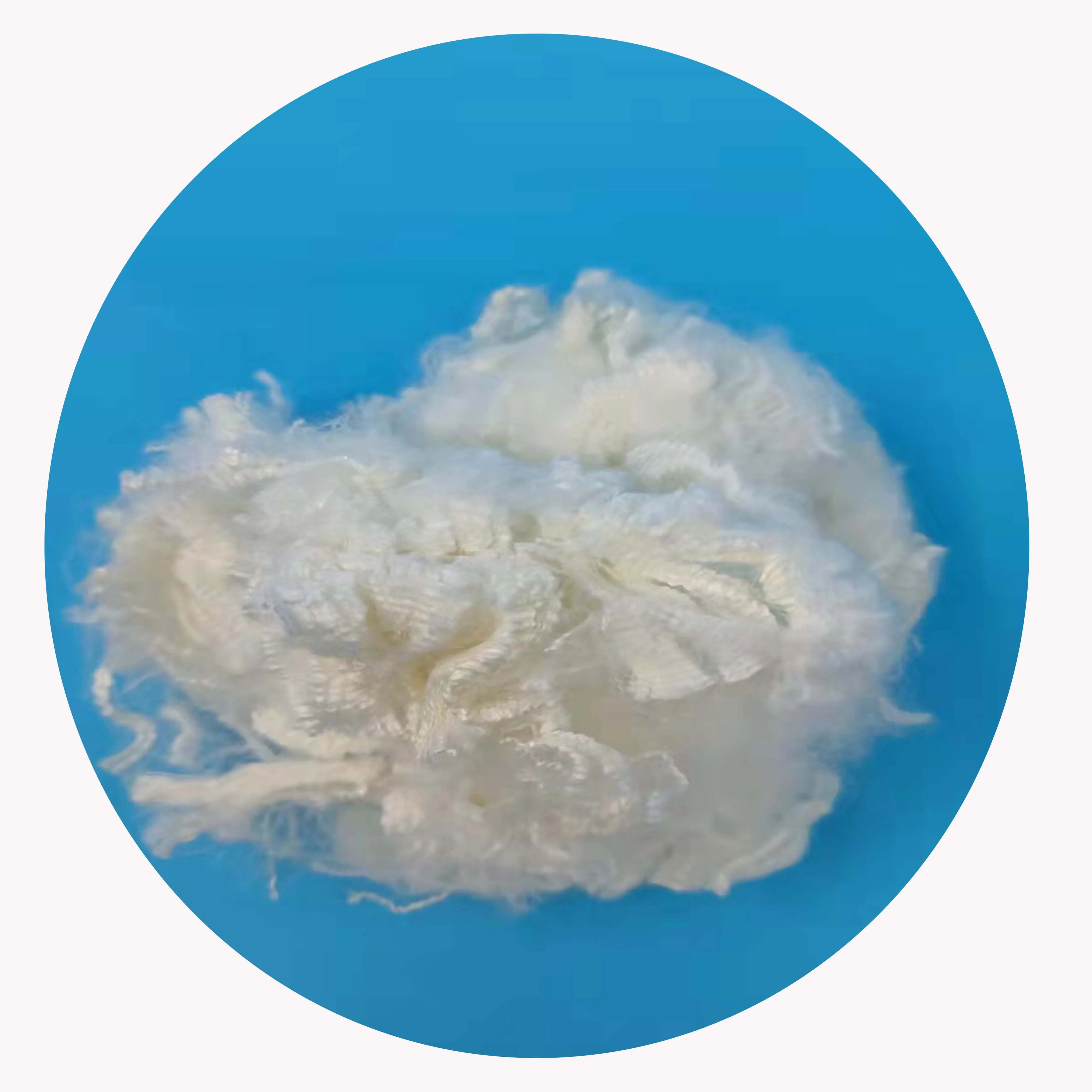 1.5D 51mm flame retardant meta aramid fiber for sewing thread