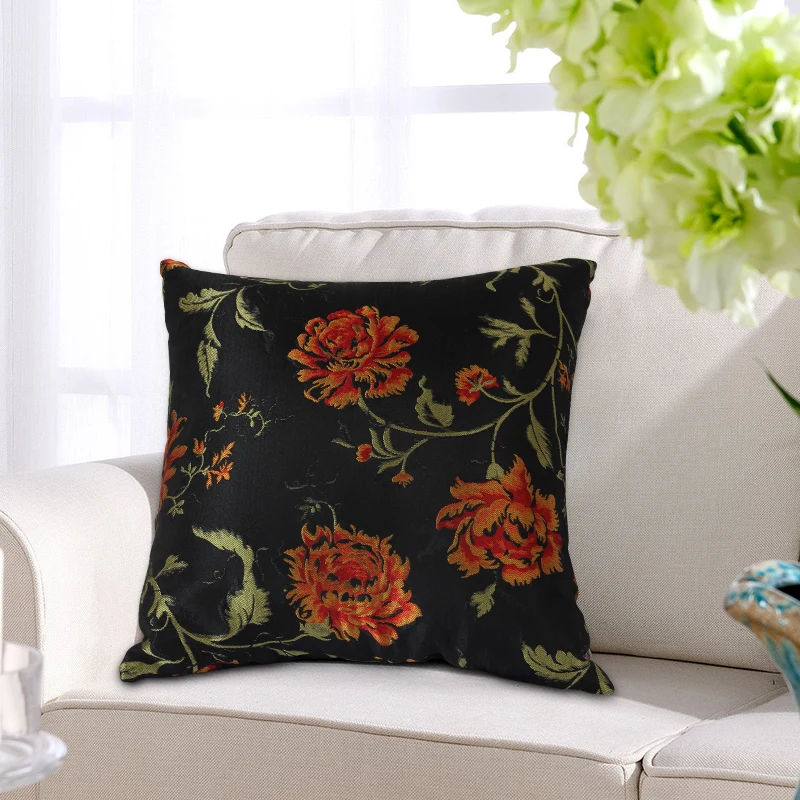 
Knit Jacquard Cushion For Sofa Back Alignment Indoor Decorative Cushions 