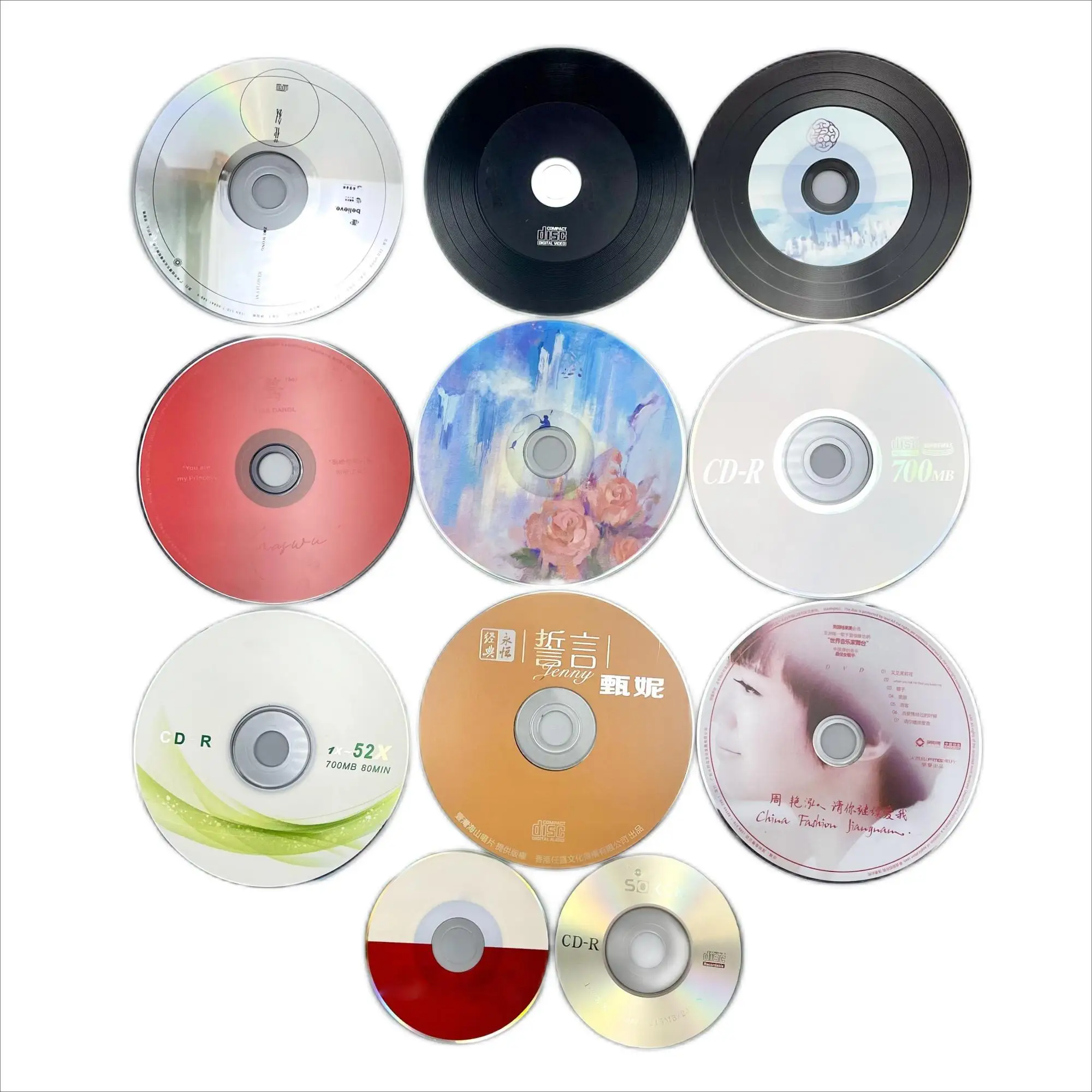 Wholesale Printing Blank Manufacturers Custom Packaging CD DVD