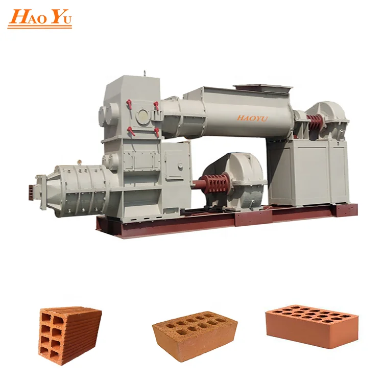 Coal gangue upper and lower layer brick making machine, clay upper and lower layer brick making machine
