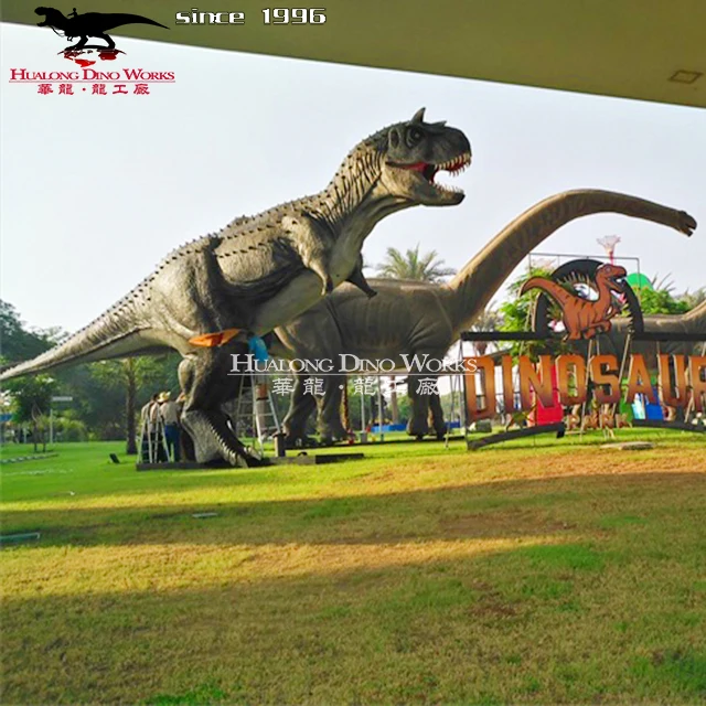 Halloween Animatronics Prop Dragon Statue Artificial Dinosaur Model