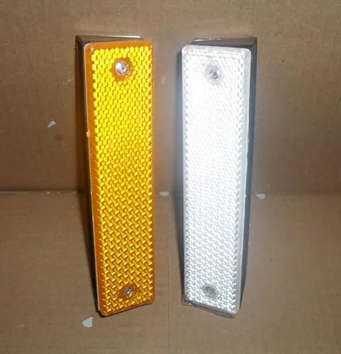 Cat Eyes Solar Roads Side Safety Lights reflectores Aluminium Guardrail Delineator Reflectors Price