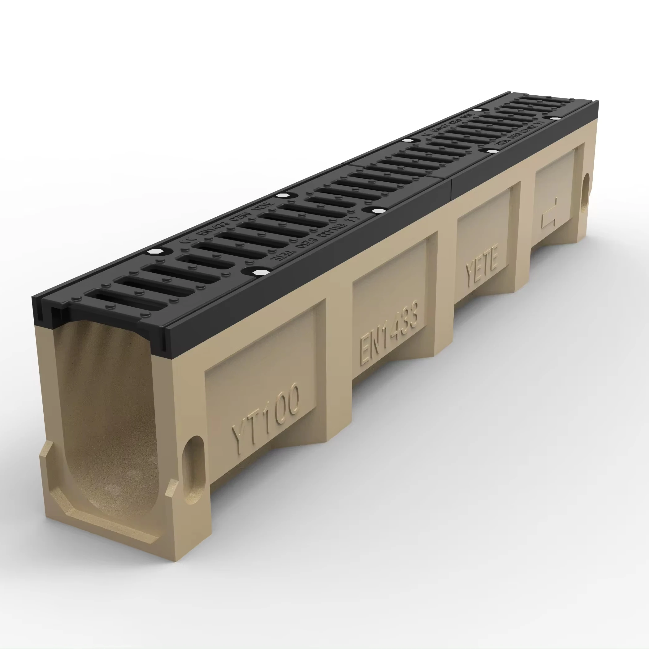 Drainage Ditch Drain Storm Polymer Concrete Drain Cover