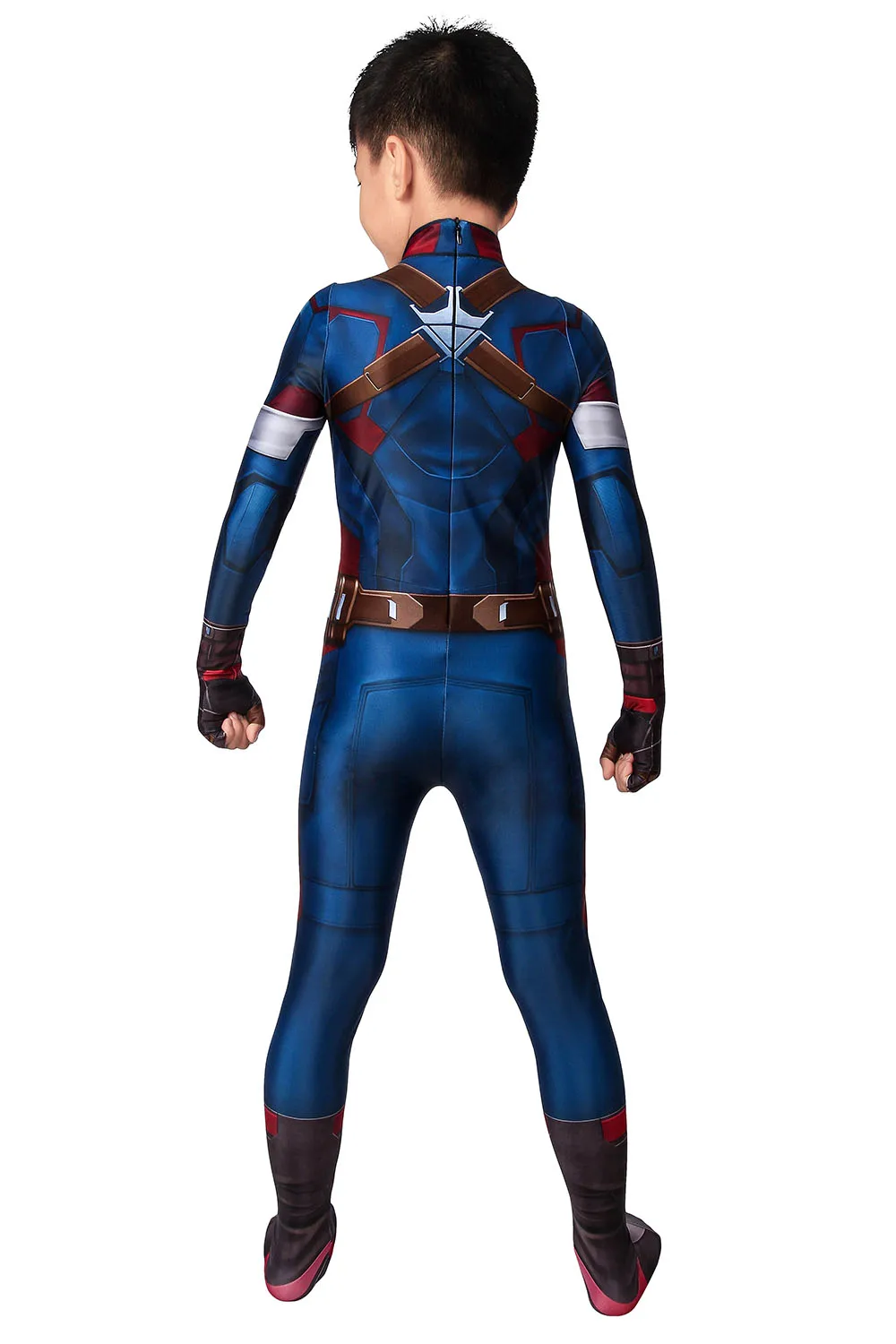 
Captain of America Steve Rogers Kid Cosplay children Costume Set J19032BA 