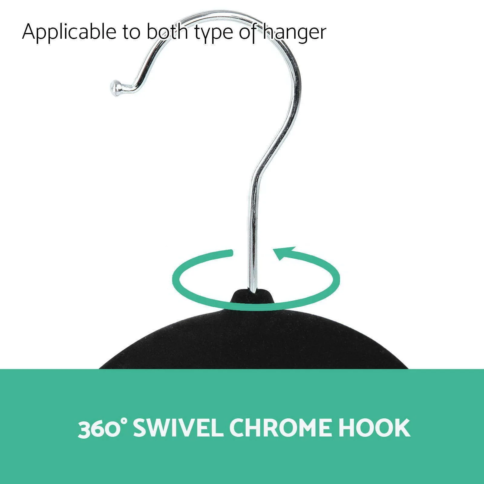 Wholesale luxury Non-Slip Silvery Hook Velvet&Fabric hanger 28cm 45cm for kids adult Clothes Coat flocking Hangers