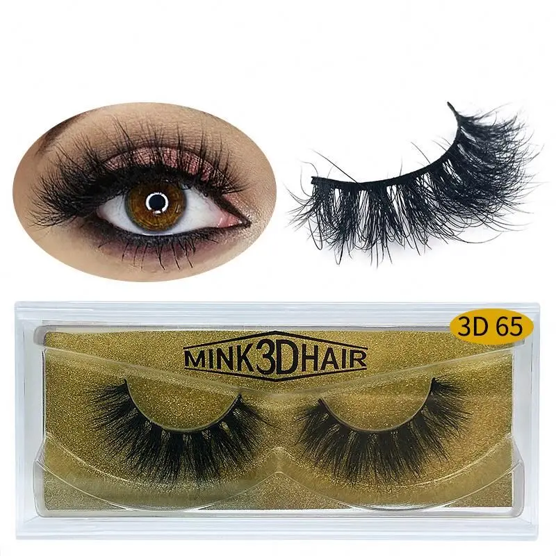 
New Product false eye lashes 3d 25mm mink eyelashes Factory Price wholesale customized packaging boxes 