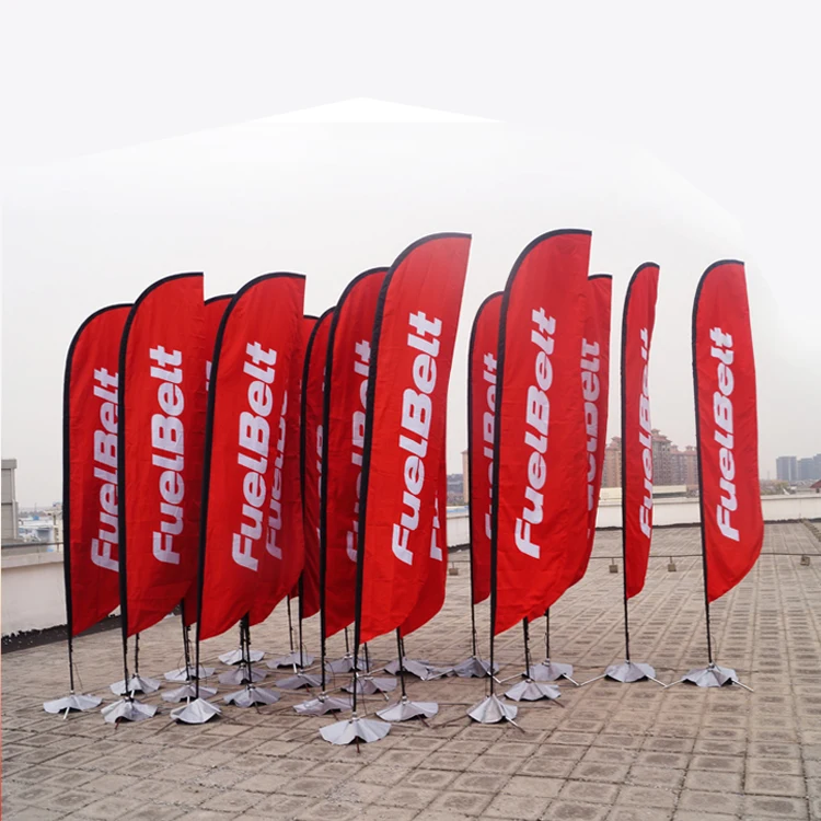 
Factory Price Wholesale Custom Beach Flag Banner 