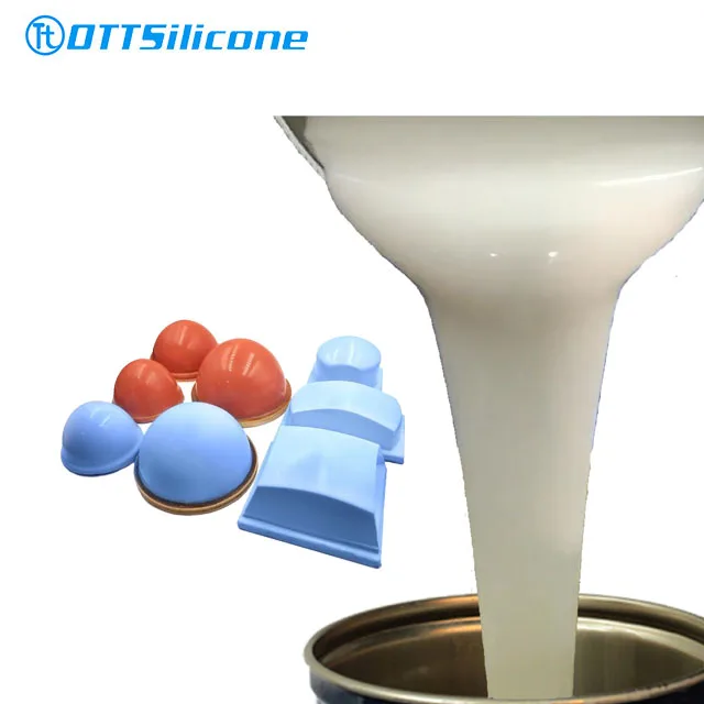 cheap price RTV-2 silicone rubber liquid for silicone pad printing