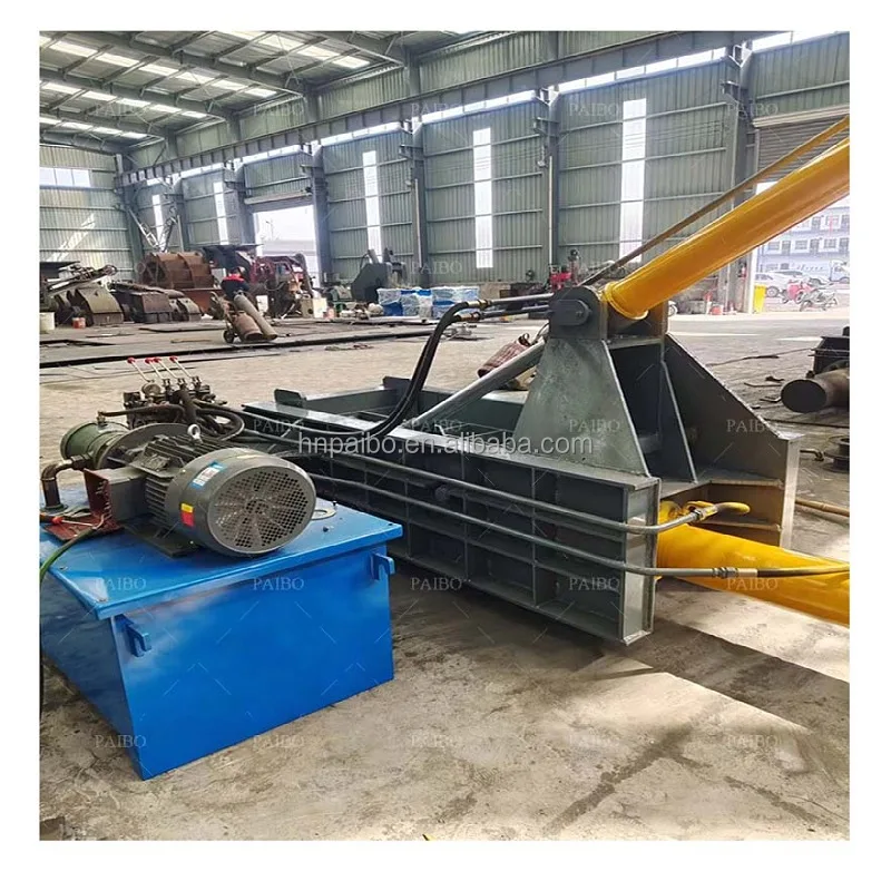 Press Baler Machine Rosabeautycrap Steehuman Hairmstraightaler Hydraulic Horinatural Blackum Can Baler Scrap Metal for Copper 22