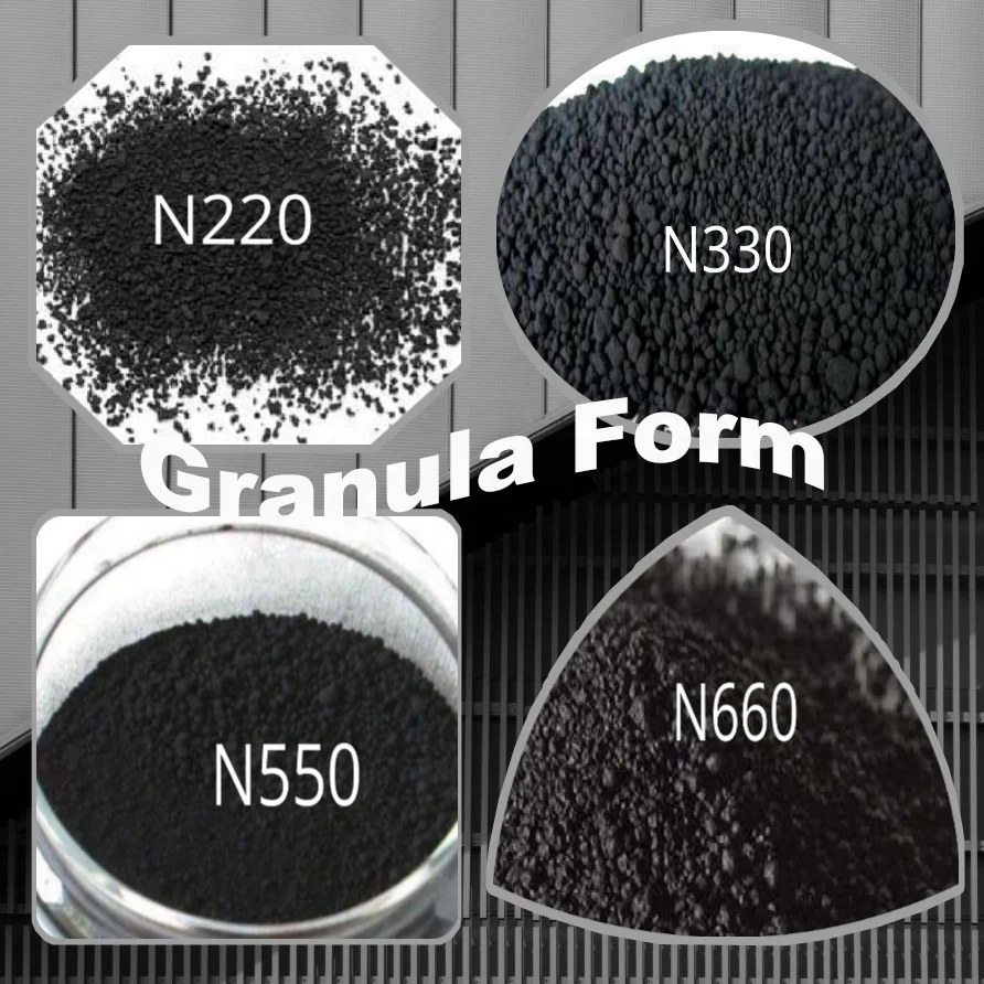 Customized Water Treatment Black Color Powder Carbon Black for Rubber