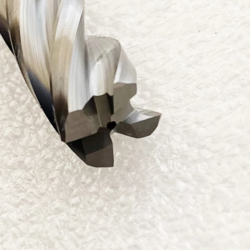 FULLOVE Carbide Milling Cutter Solid Carbide Corner Radius End Mill of Aluminum