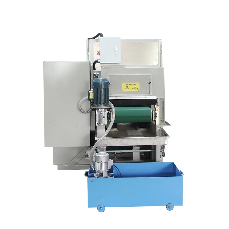Automatic machines for buffing polishing and satin finishing metals