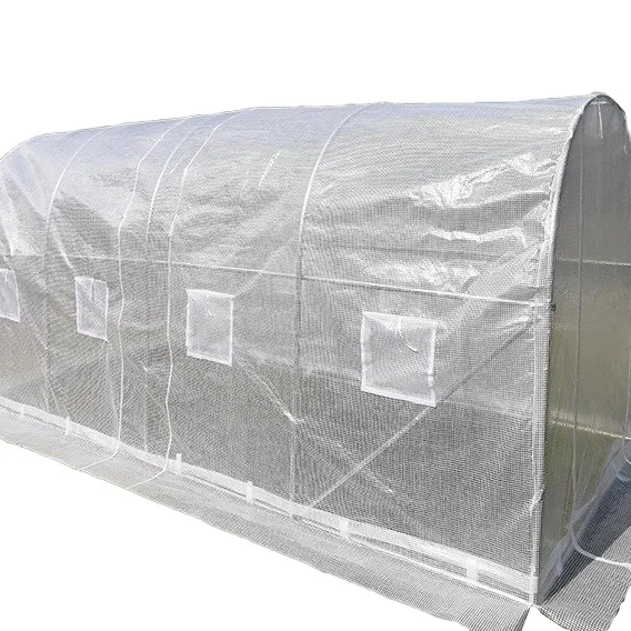 
Industrial Poly Tunnel Balcony Family Garden Greenhouse for Cucumber/Tomato 