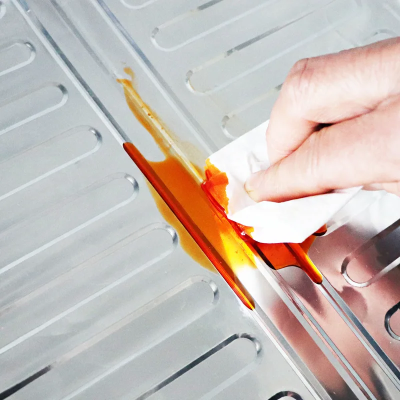 Anti Oil Splatter Guard Foldable Aluminum Oil Deflector For Frying Kitchen Accessories For Keeping Your Stove Clean Foldable