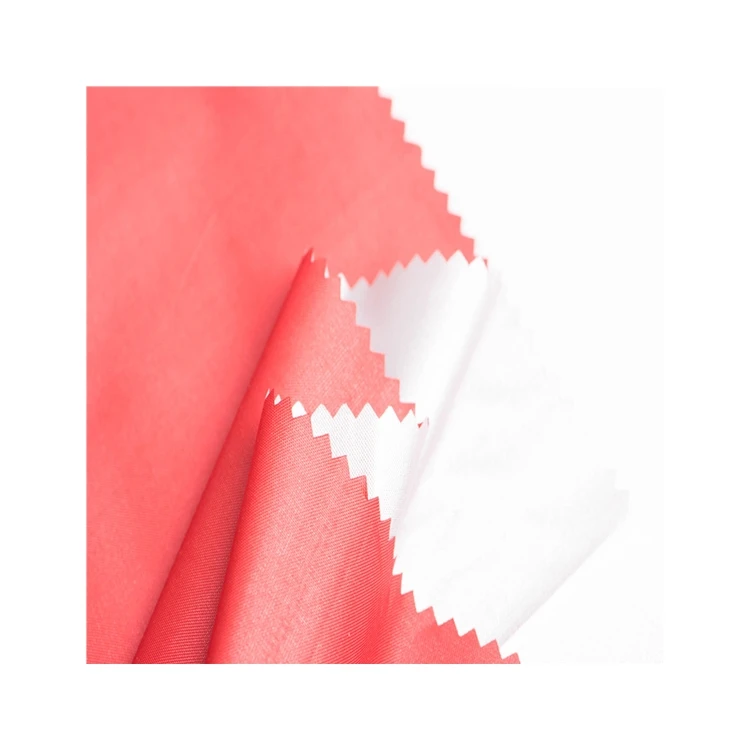 Hot Sale Waterproof Silver Matty Coated Taffeta Fabric For Car Cover Umbrella