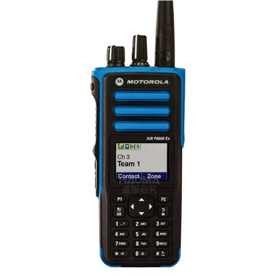 Двухсторонняя рация Moto-rola Dual Brands GSM Walkie Talkie DP4801EX для противоударных раций Moto-rola