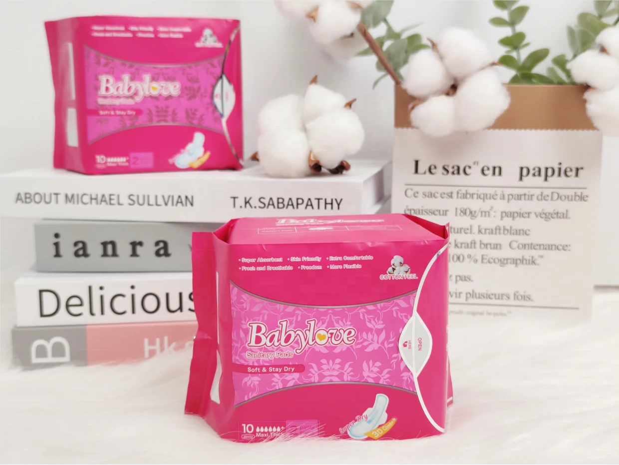 Wholesale Private Label Ultra-Thin Daily Use 280 mm OEM Friendly Sanitary Napkin Pad, Super Soft Disposable Sanitary Napkin Pad