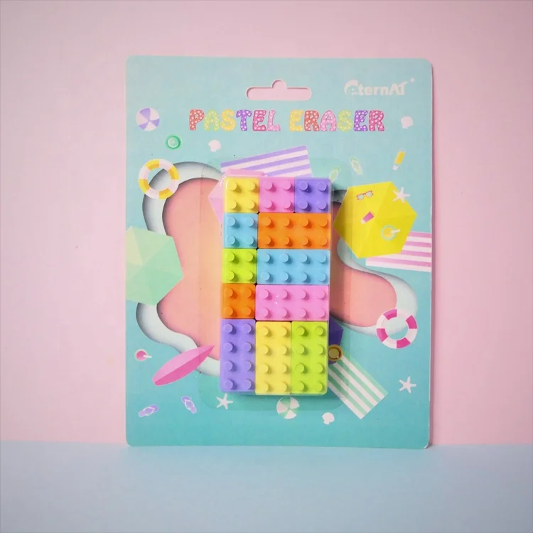 Professional Manufacturer Customised 3D Eraser Pencil Rubber TPR Macaron 3D Shaped Eraser For Kids