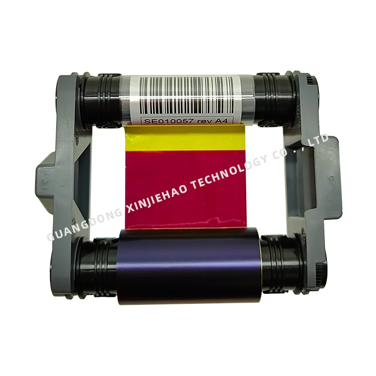 Original EVOLIS CBGR0100C YMCKO Ribbon For Badgy100 Badgy200 Card Printer