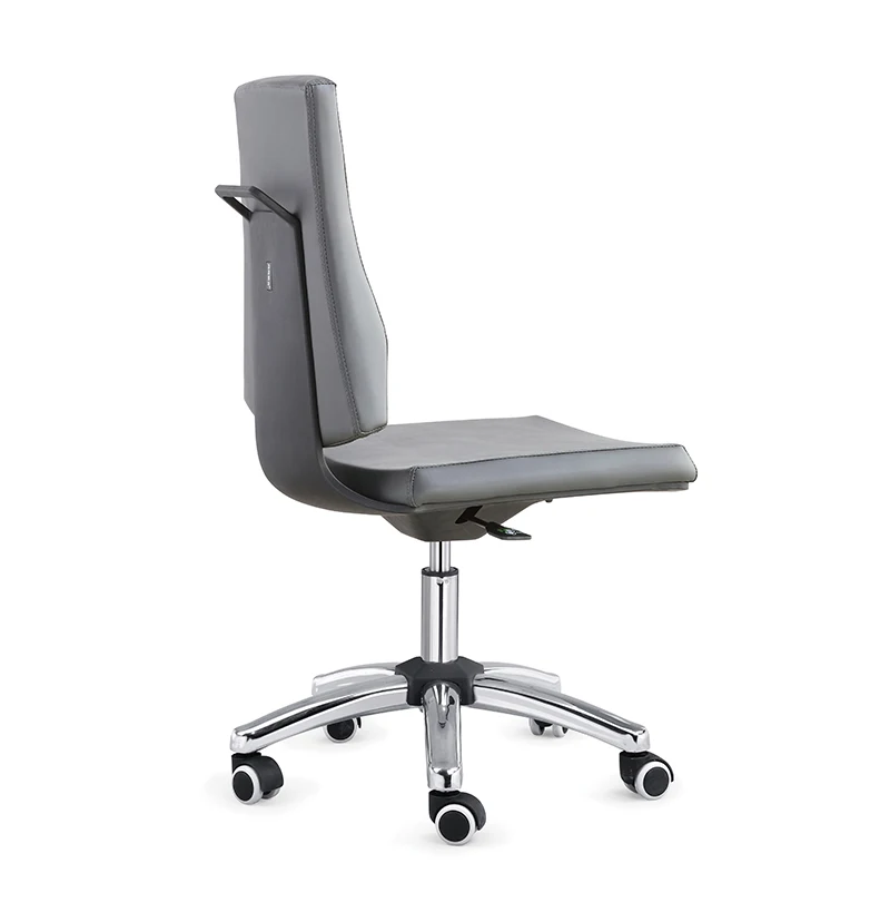 Quality approved armless swivel chatting chair saddle chair ergonomic