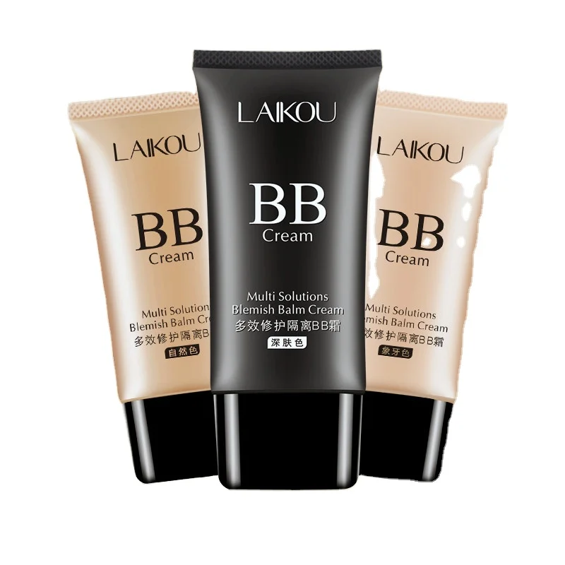 LAIKOU BB Cream Multi Solution Blemish Blame Cream Brighten the Skin Quick Concealer Oil Control Women Cosmetic Makeup Tool