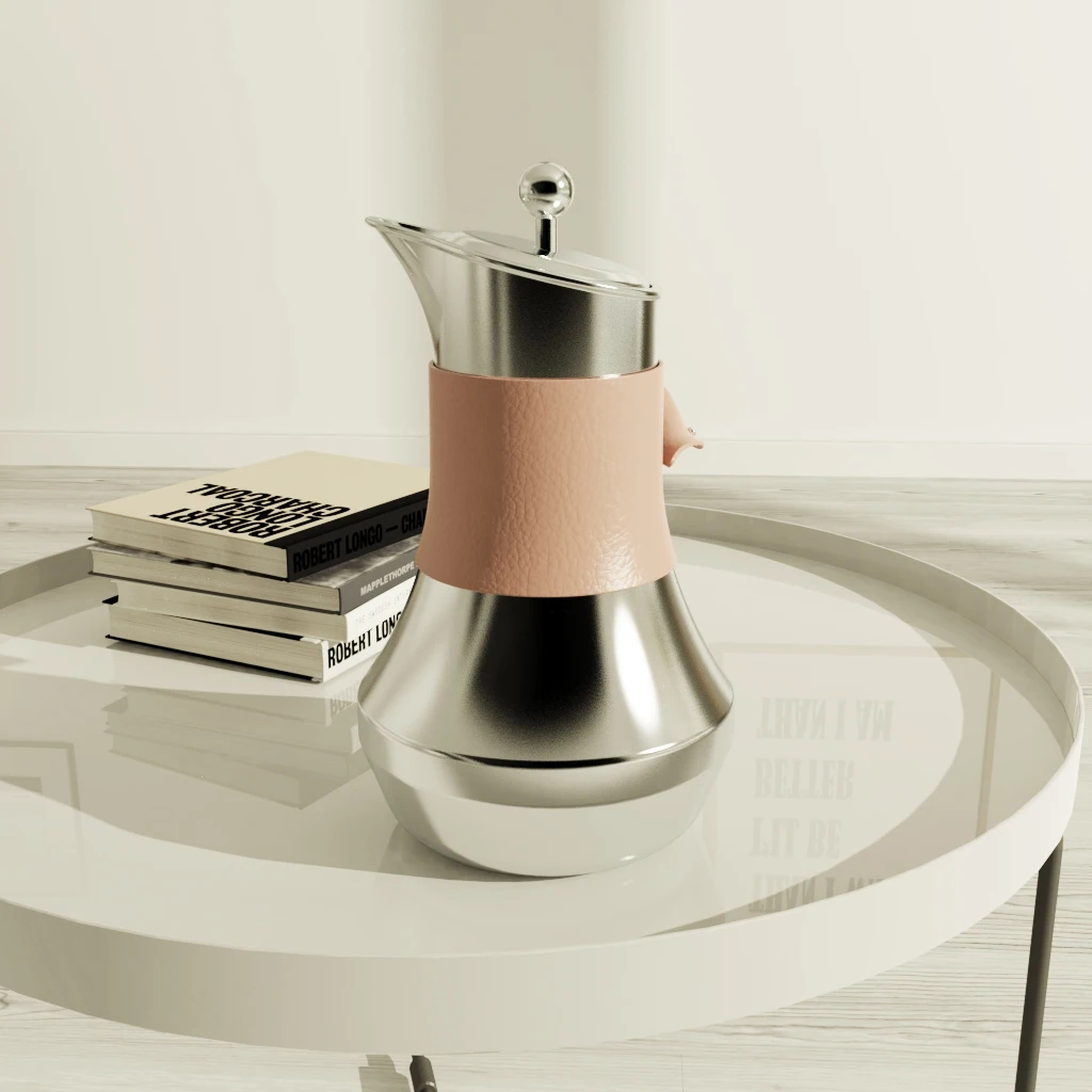 Luxury Dallah Arabic Coffee Stainless Steel Pot Keep Hot Cold Modern Insulated Teapot Thermos Bottle