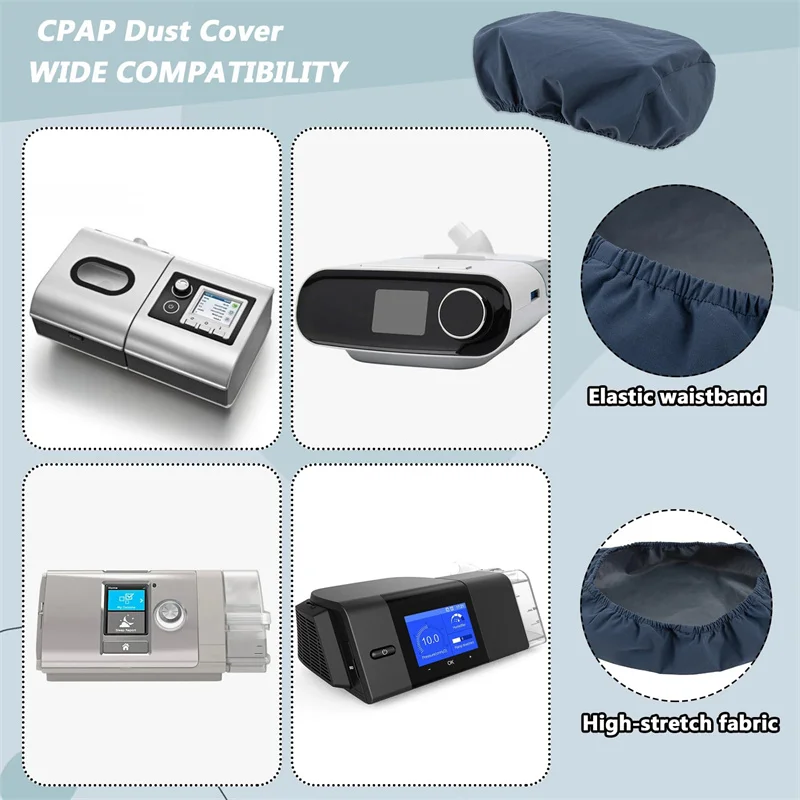 CPAP Sleep Apnea Machine Dust Protect Cover Water Proof CPAP Cleaning Supplies Covers Universal CPAP Dust Cover Protective Bag