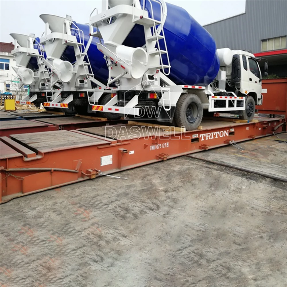 Daswell Concrete Truck Mixer Price Volumetric With Quality Assurance
