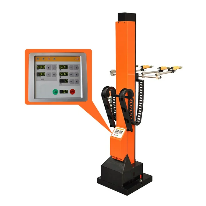 Semi-automatic Powder Coating Line for Aluminum Profiles  Powder Coating Line Painting Machine
