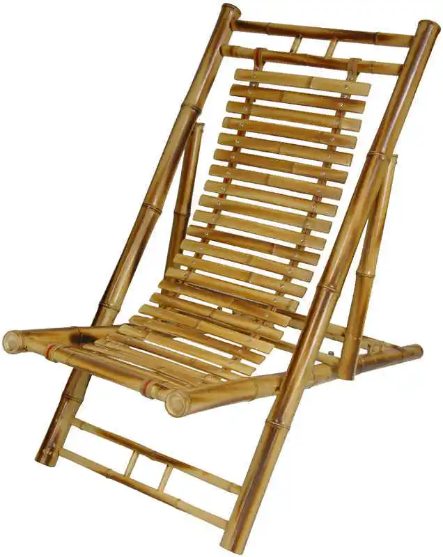 Garden Bamboo Long Chair Modern Furniture Color Feature Weight Eco Origin Wholesale Bamboo Long 1 Made in Vietnam